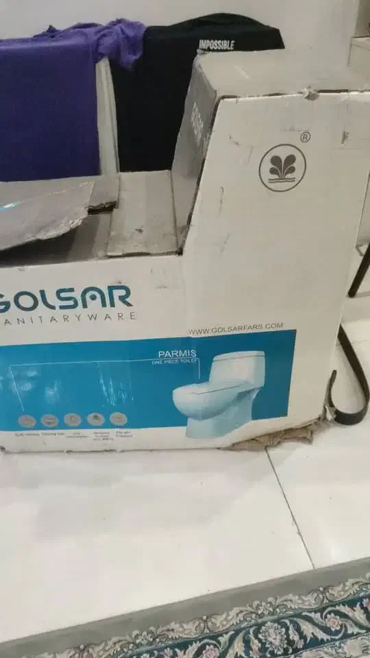 توالت فرنگی کاملا نو برند گلسار|لوازم سرویس بهداشتی|گلستان (تهران), |دیوار