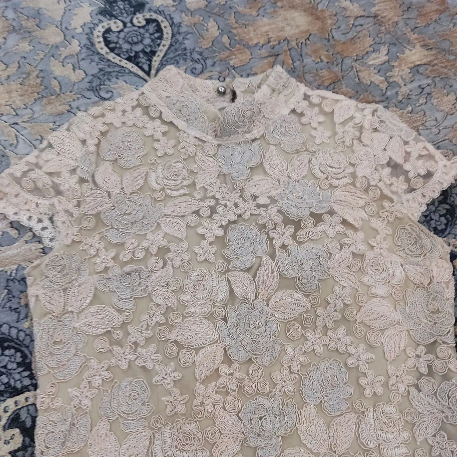 لباس مجلسی گیپوردرجه یک درحد نوو سایز ۴۴|لباس|ملایر, |دیوار