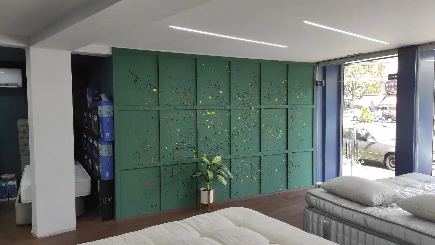 دکور داخلی کاغذدیواری و نقاشی و کناف و نورپردازی|خدمات پیشه و مهارت|عسلویه, |دیوار