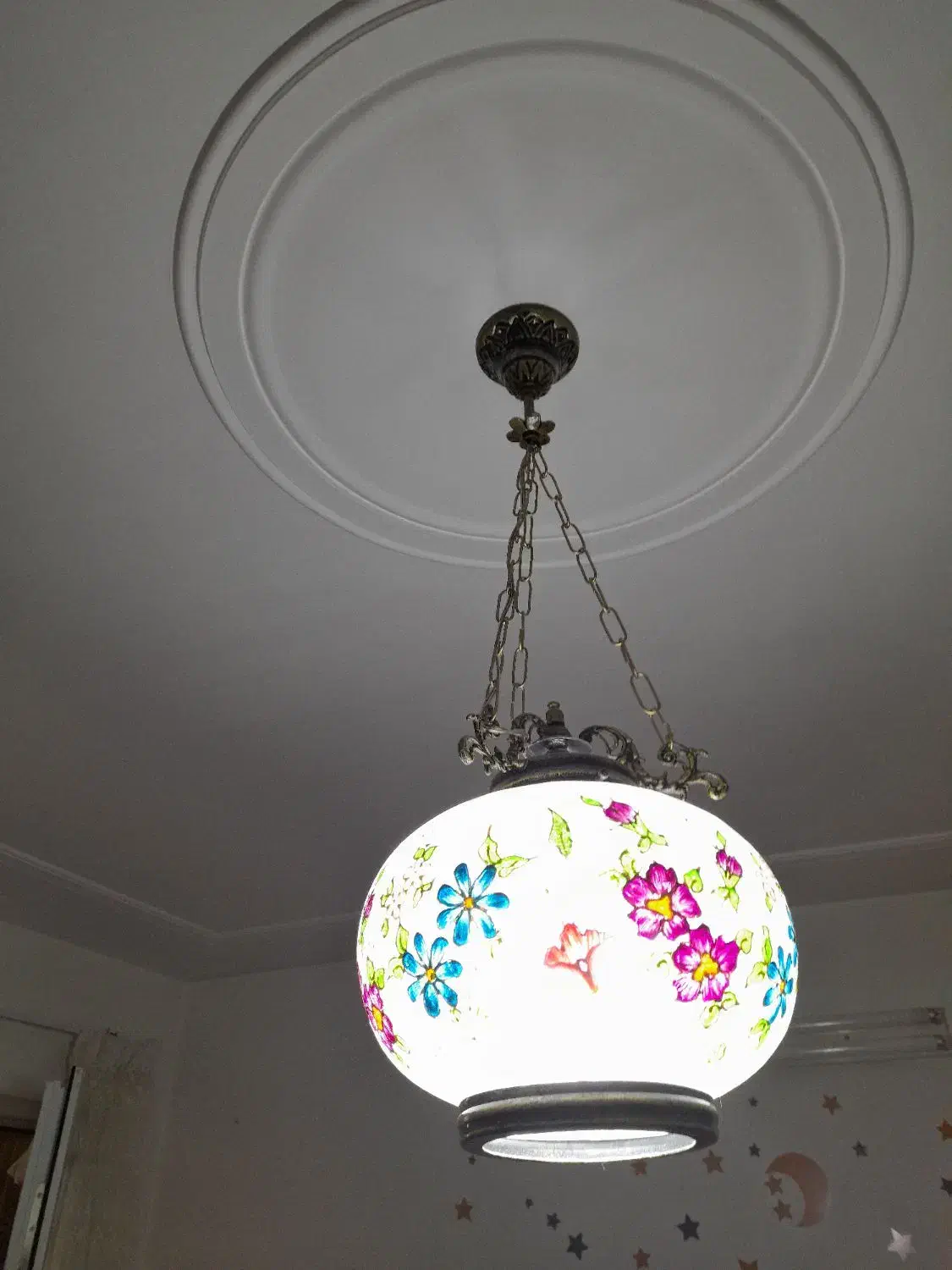 لوستر زیبا ۲عدد|لوستر و چراغ آویز|شاهرود, |دیوار