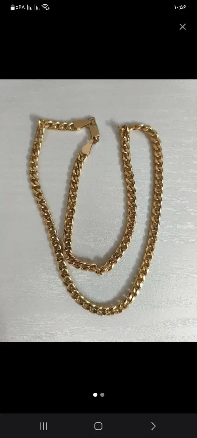 زنجیر طلای کارتیه|جواهرات|رشت, آزادگان|دیوار