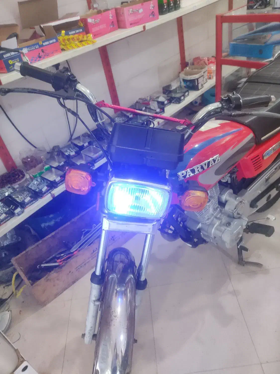 موتور نیرو موتور استارتی کاربرات مدل 95 پلاک ملی|موتورسیکلت|بندرعباس, |دیوار