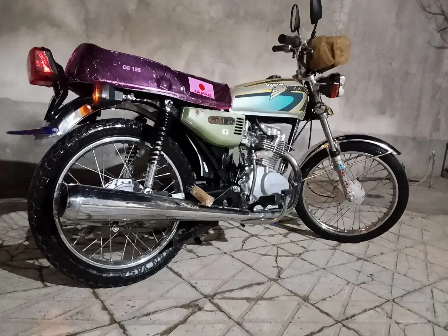 موتور خشک 125|موتورسیکلت|الیگودرز, |دیوار