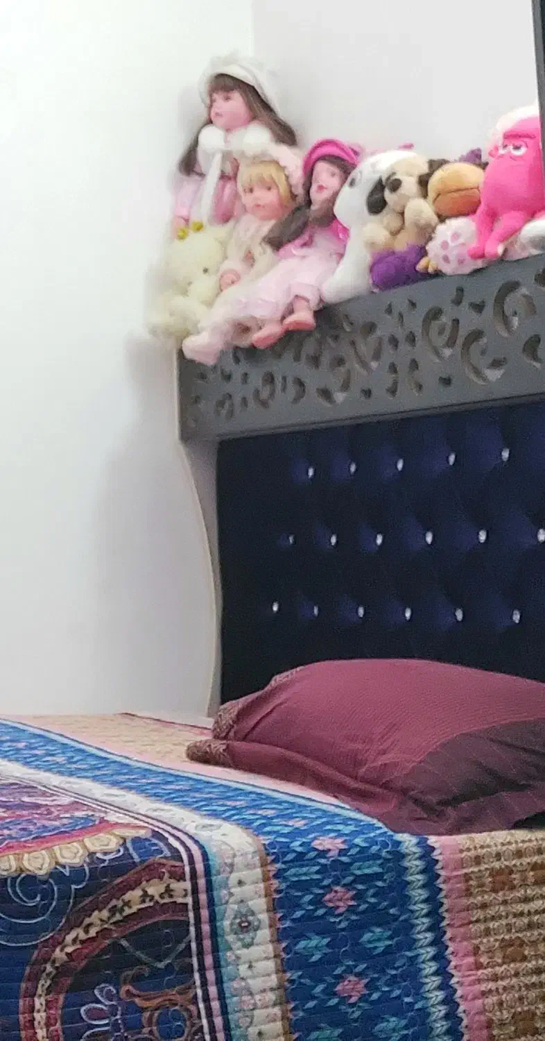 تخت خواب دو نفره رویال|تخت و سرویس خواب|قائم‌شهر, |دیوار