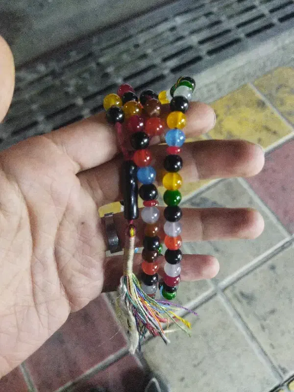 تسبیح ام البنین سنگ اصل|جواهرات|یاسوج, |دیوار