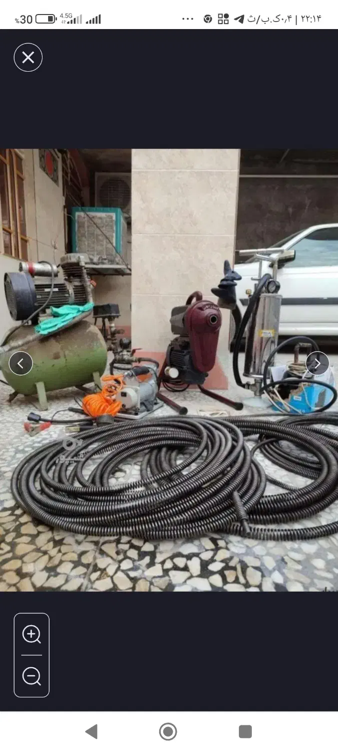 خدمات لوله بازکنی حمید تضمینی فنرزن وپمپ|خدمات پیشه و مهارت|بناب, |دیوار