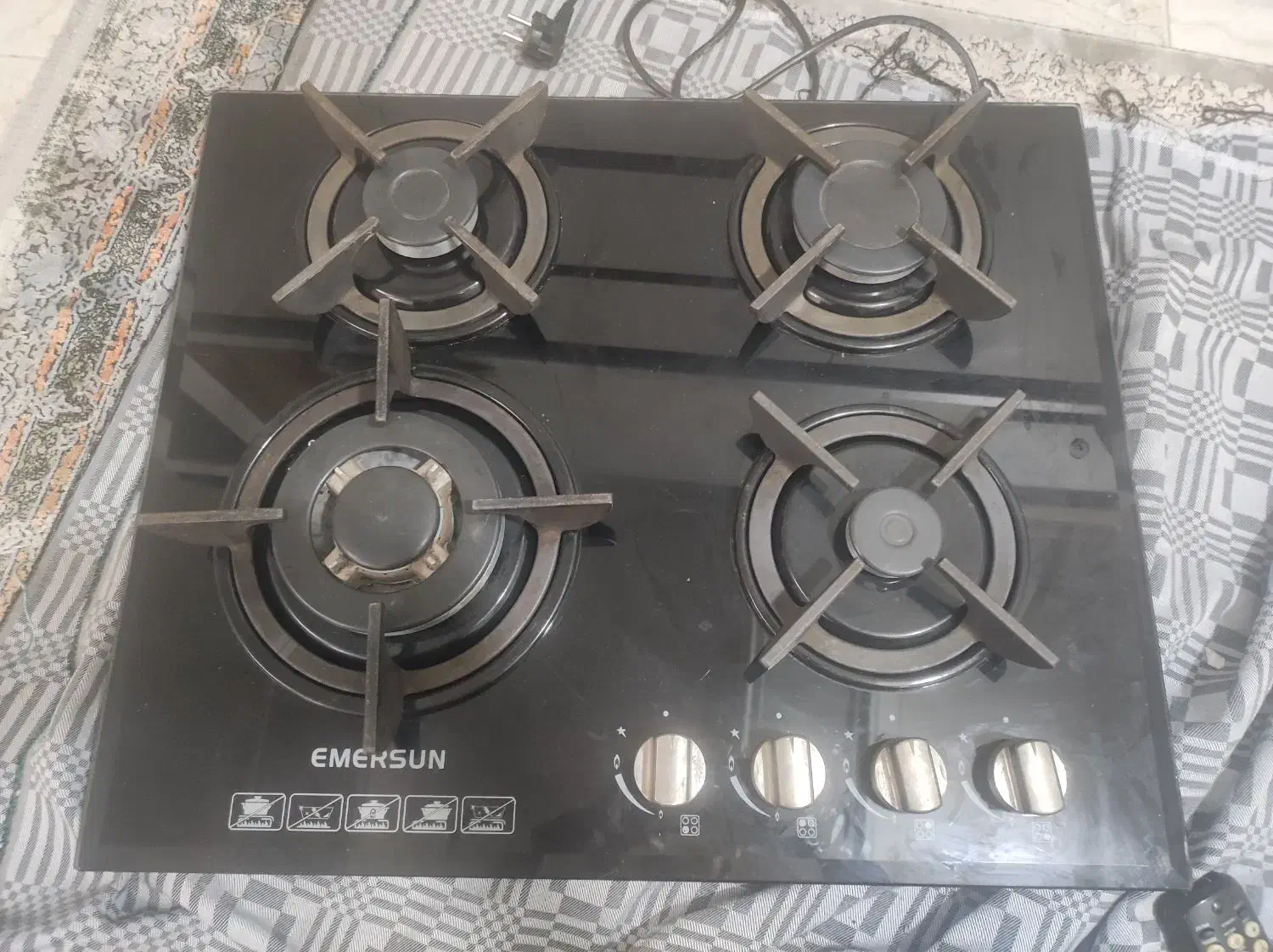 گاز صفحه ای چهار شعلع|اجاق گاز و لوازم برقی پختوپز|بابلسر, |دیوار