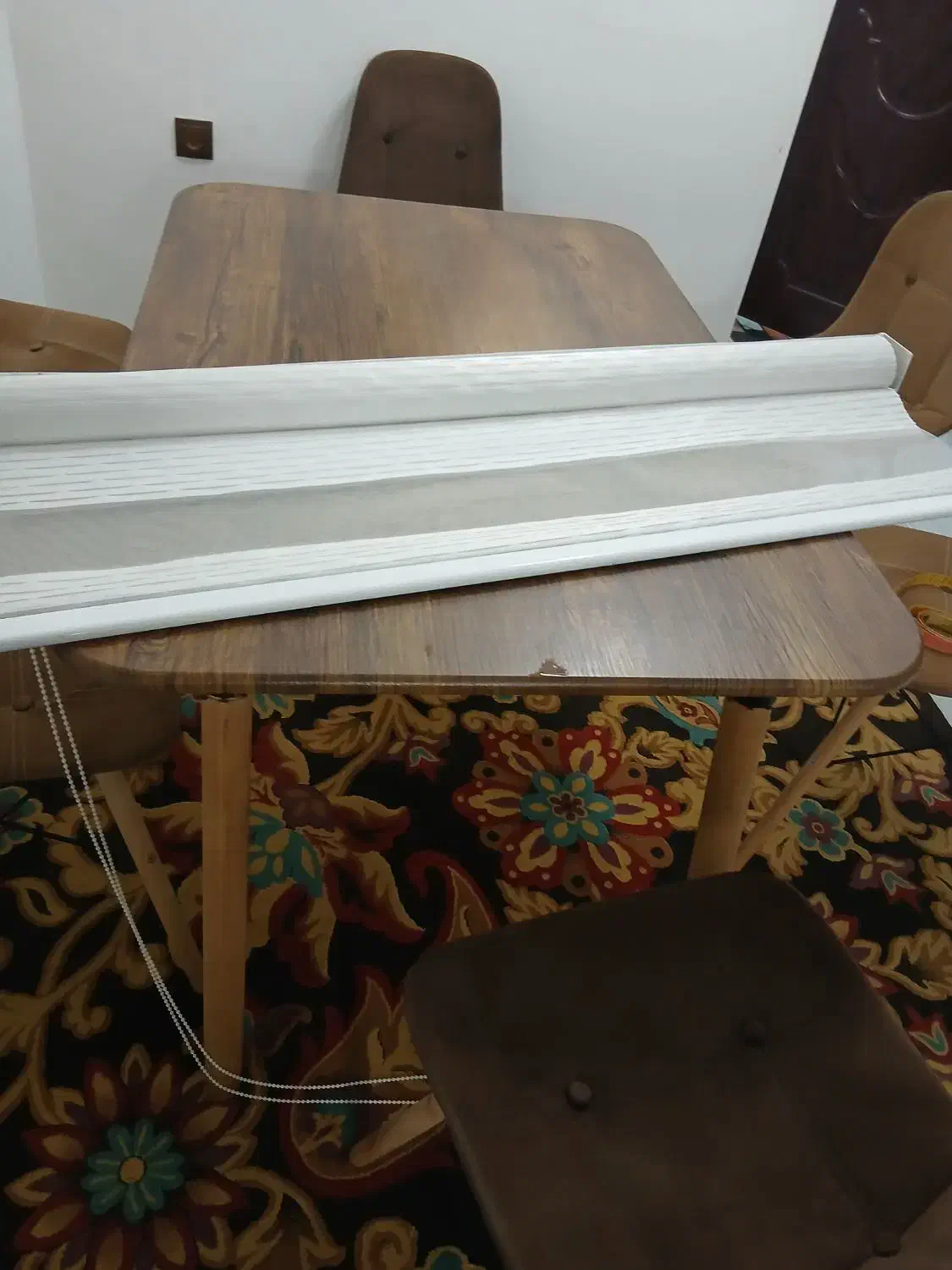 دوعدد پرده در حد نو|پرده، رانر، رومیزی|تهران, سیمای ایران|دیوار