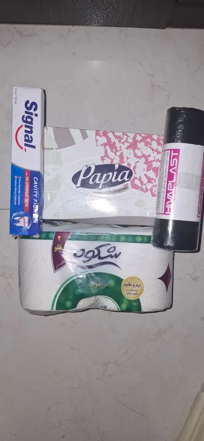 خمیر دندان سیگنال،دستمال کاغذی|مواد شوینده و دستمال کاغذی|رشت, کوی مهر|دیوار