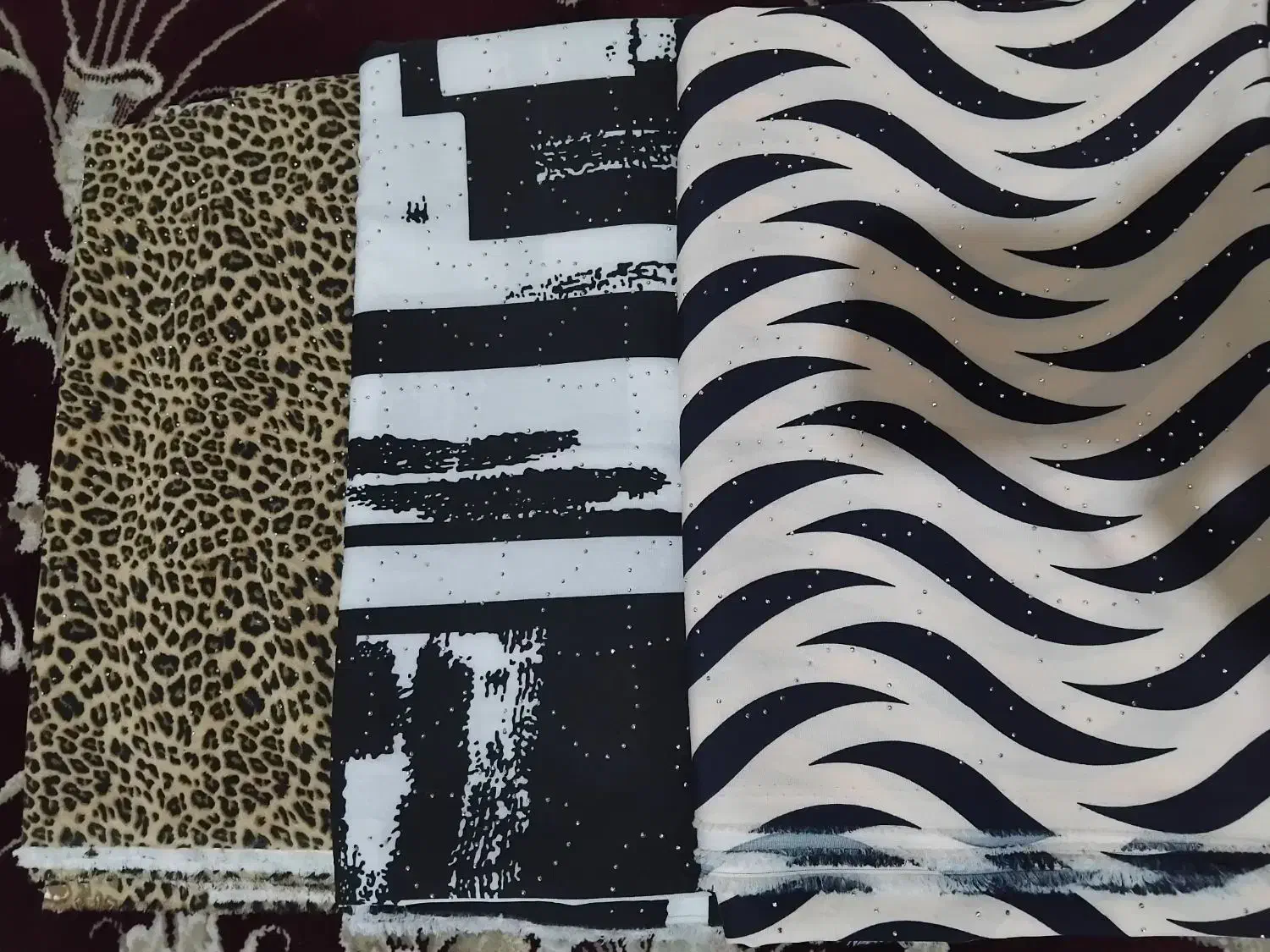 پارچه الیزه ۲متر فقط ۴۸۰|لباس|کهنوج, |دیوار