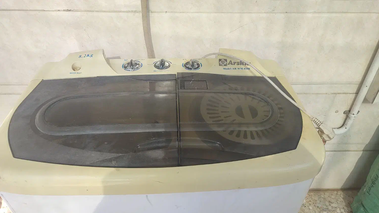 ماشین لباسشویی دوقلو|ماشین لباسشویی و خشک‌کن لباس|ایذه, |دیوار