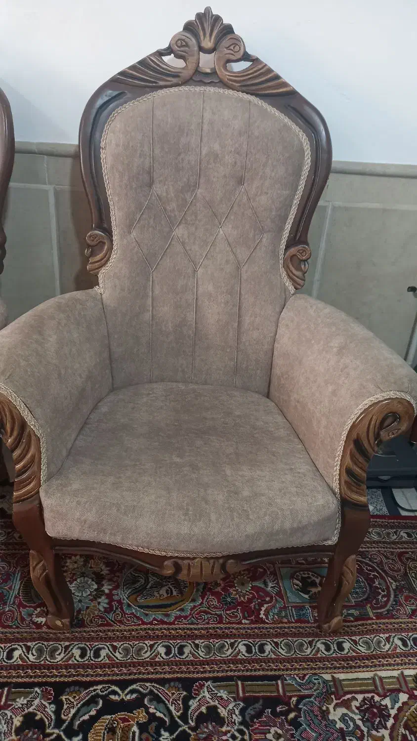 مبل سلطنتی|مبلمان خانگی و میز عسلی|علیآباد کتول, |دیوار