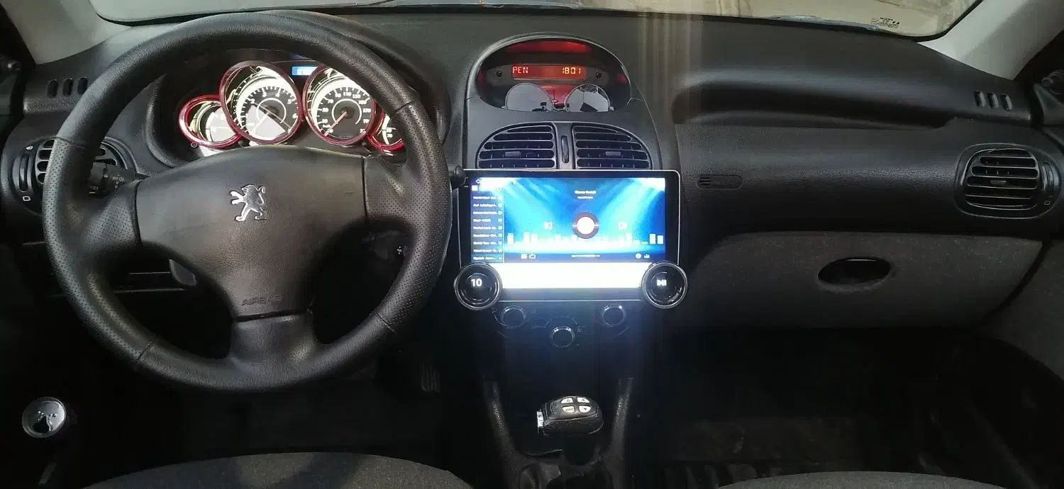 206 تیپ 2 مدل 91 در حد صفر|خودرو سواری و وانت|شیراز, پانصد دستگاه ارتش|دیوار