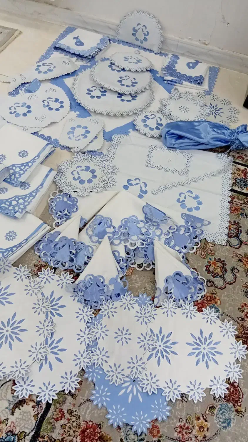 سرویس دمه کنی آمیز خونه ۲۰ تیکه همه نونو|سفره، حوله، دستمال آشپزخانه|دماوند, گیلاوند|دیوار