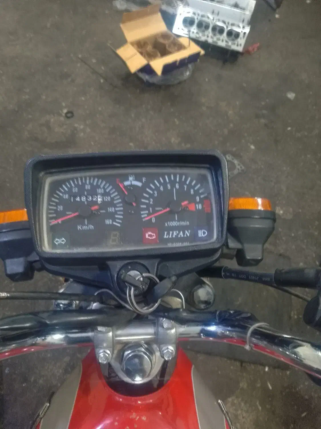 هندا 125لیفان|موتورسیکلت|کلاله, |دیوار