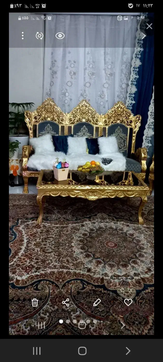 مبلمان استیل دسته شیری|مبلمان خانگی و میز عسلی|تهران, باغ فیض|دیوار