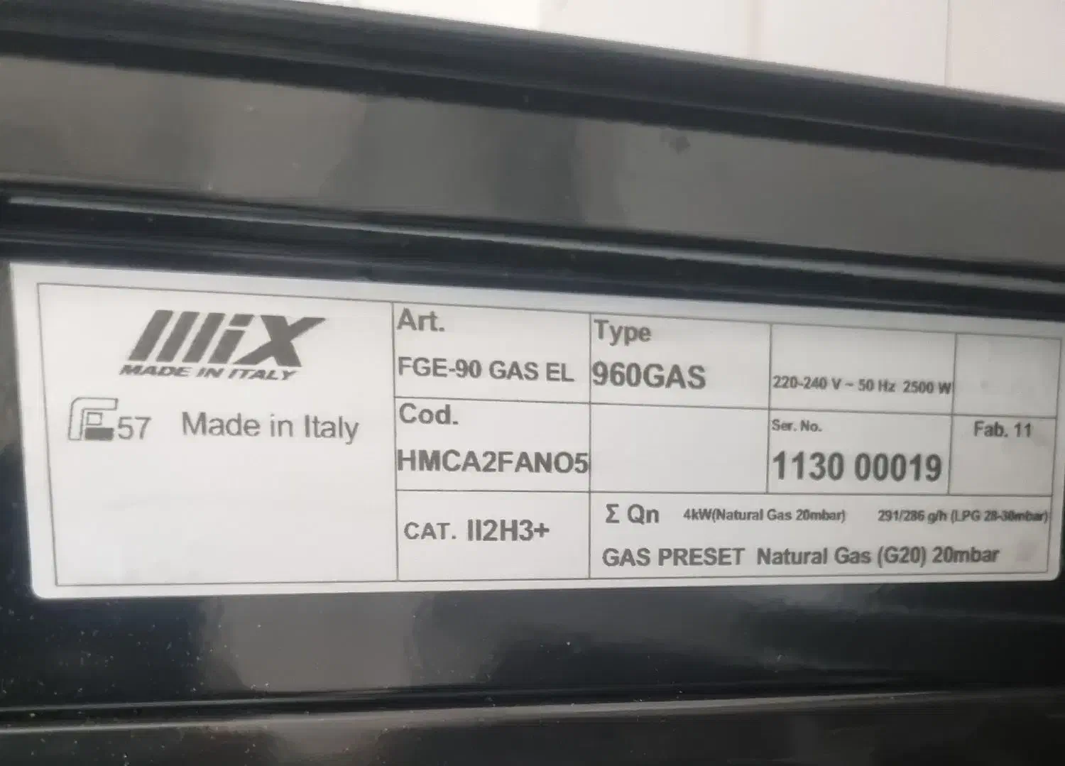 فر تو کار میکس ایتالیا سایز بزرگ ۹۰ برق و گاز|اجاق گاز و لوازم برقی پختوپز|مشهد, فردوسی|دیوار