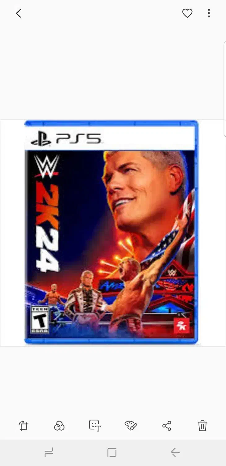 wwe2k24 برای کنسول ps5|کنسول، بازی ویدئویی و آنلاین|تهران, یافت آباد شمالی|دیوار