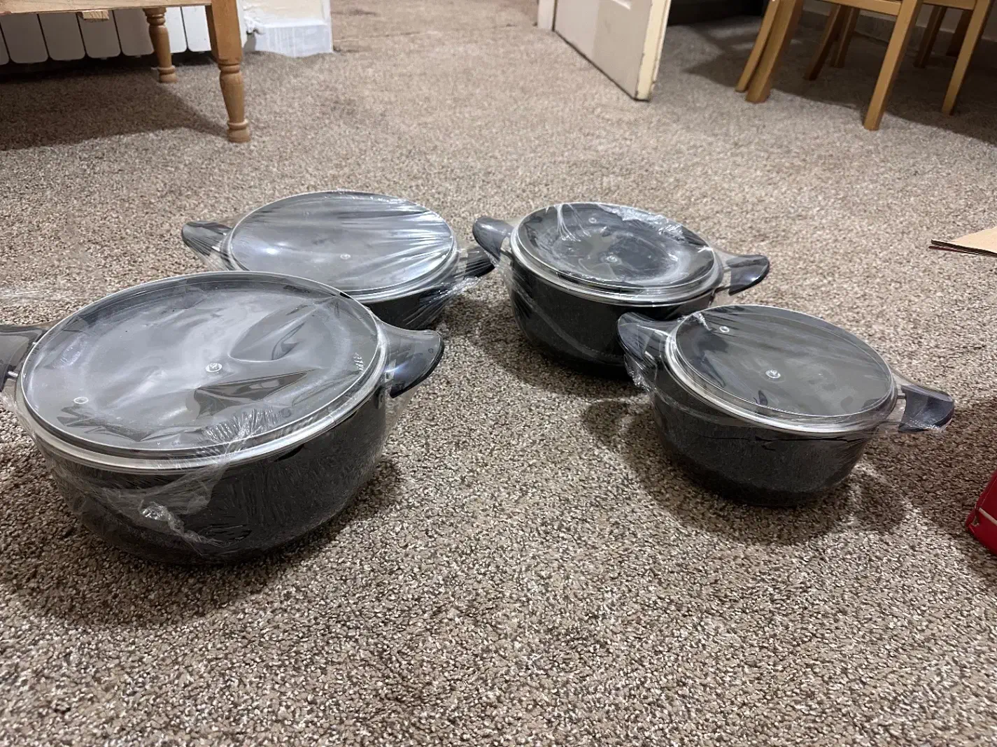 تفلون قبلمه نو ( باز نشدند )|ظروف پختوپز|قم, شهرک مهدیه|دیوار