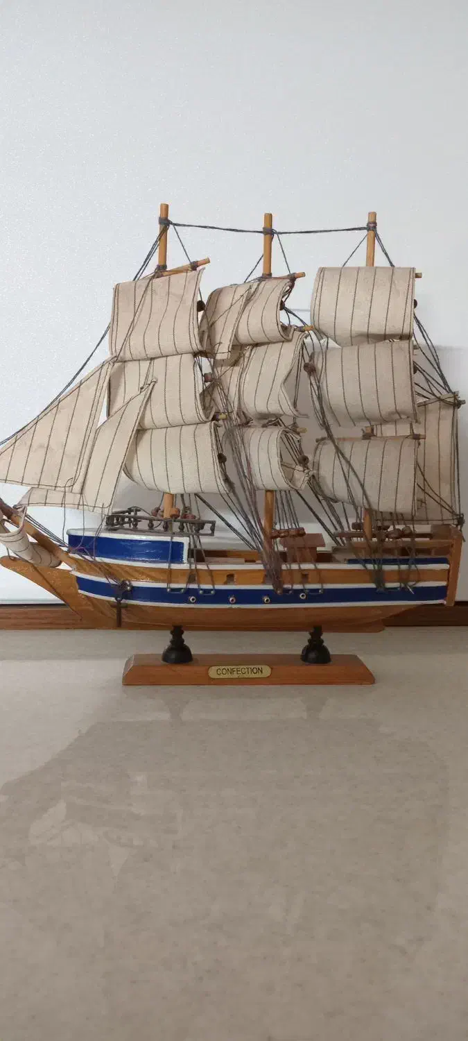 کشتی چوبی دکوری|کلکسیون و سرگرمی|پردیس, فاز ۱|دیوار