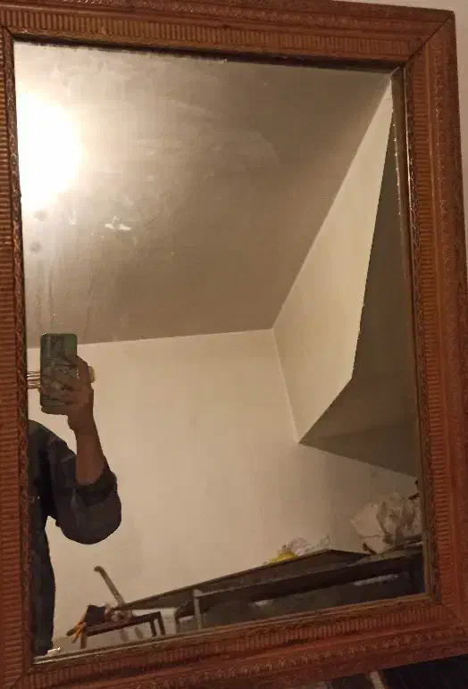 آینه قدیمی|آینه|خمینیشهر, |دیوار