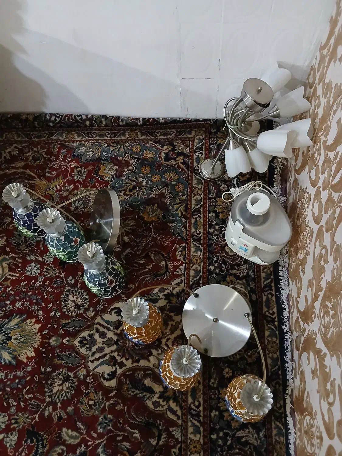 لوستر درحدنو|لوستر و چراغ آویز|کرج, حصارک پایین|دیوار