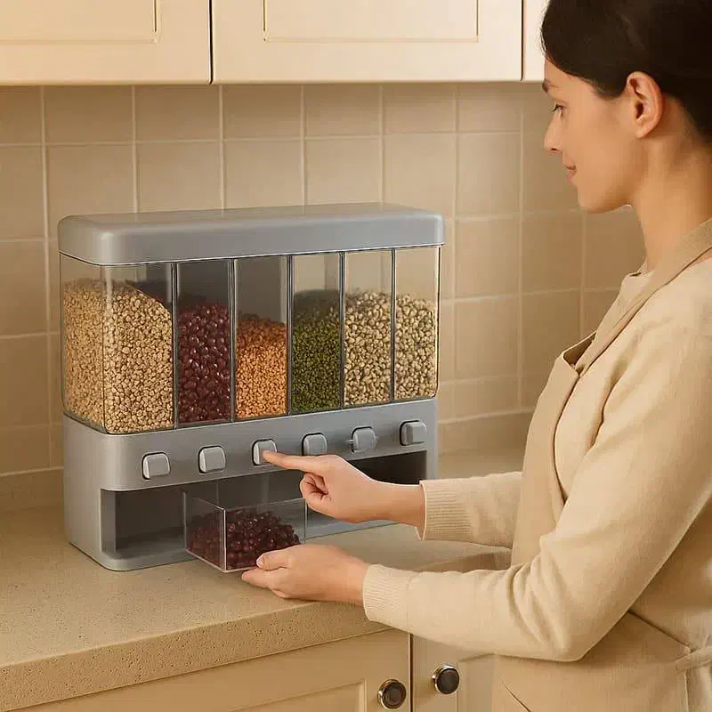 جا حبوباتی مانگو  ( گالری کوروش)|ظروف نگهدارنده، پلاستیکی، یک‌بارمصرف|بیرجند, |دیوار