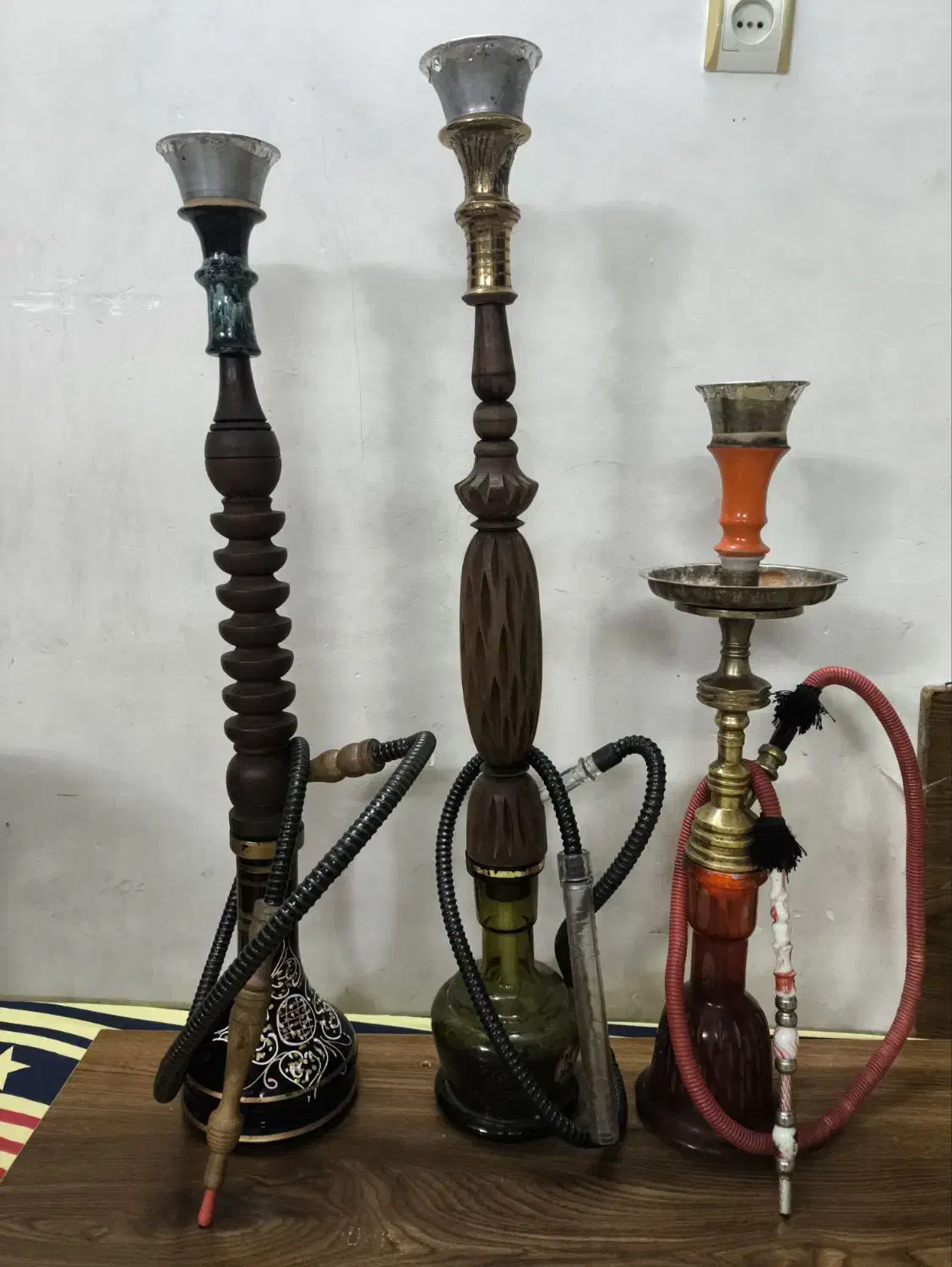 قلیان چوب گردو|کلکسیون و سرگرمی|نیشابور, ابراهیمی|دیوار