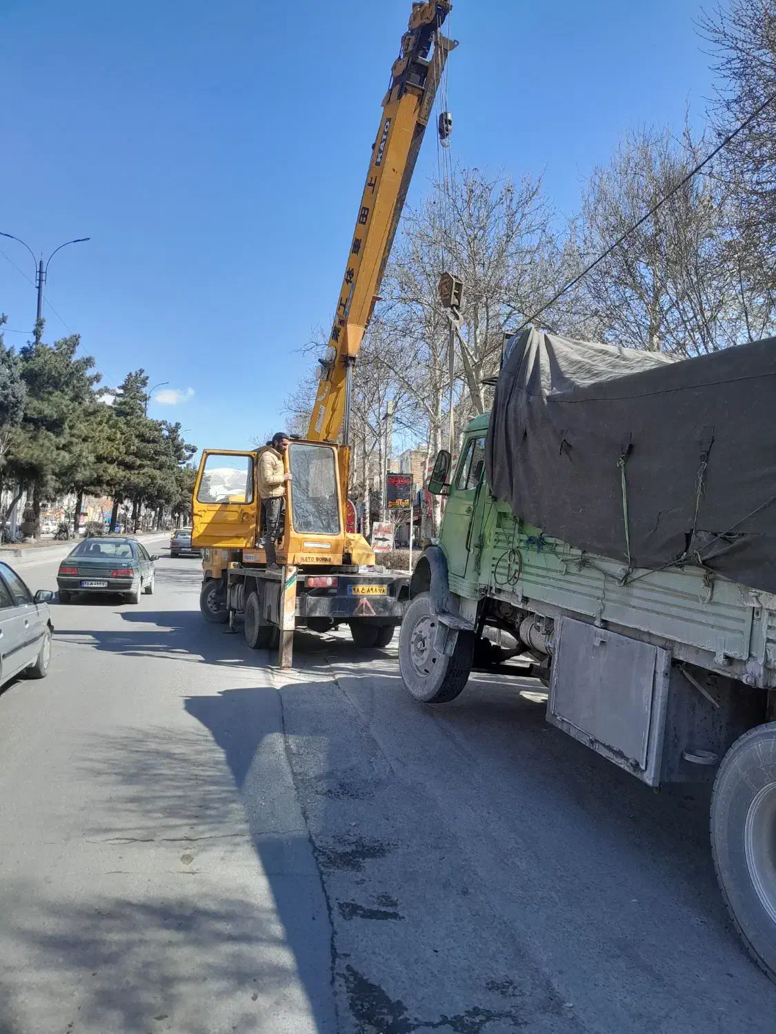 جرثقیل|خدمات حمل و نقل|بهنمیر, |دیوار