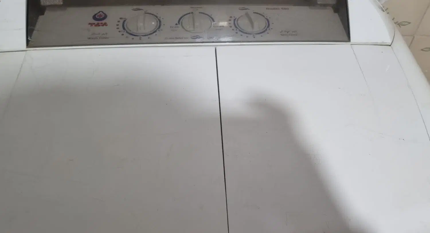 ماشین لباسشویی دوقلو در حد نو|ماشین لباسشویی و خشککن لباس|تربتحیدریه, ده پائین|دیوار