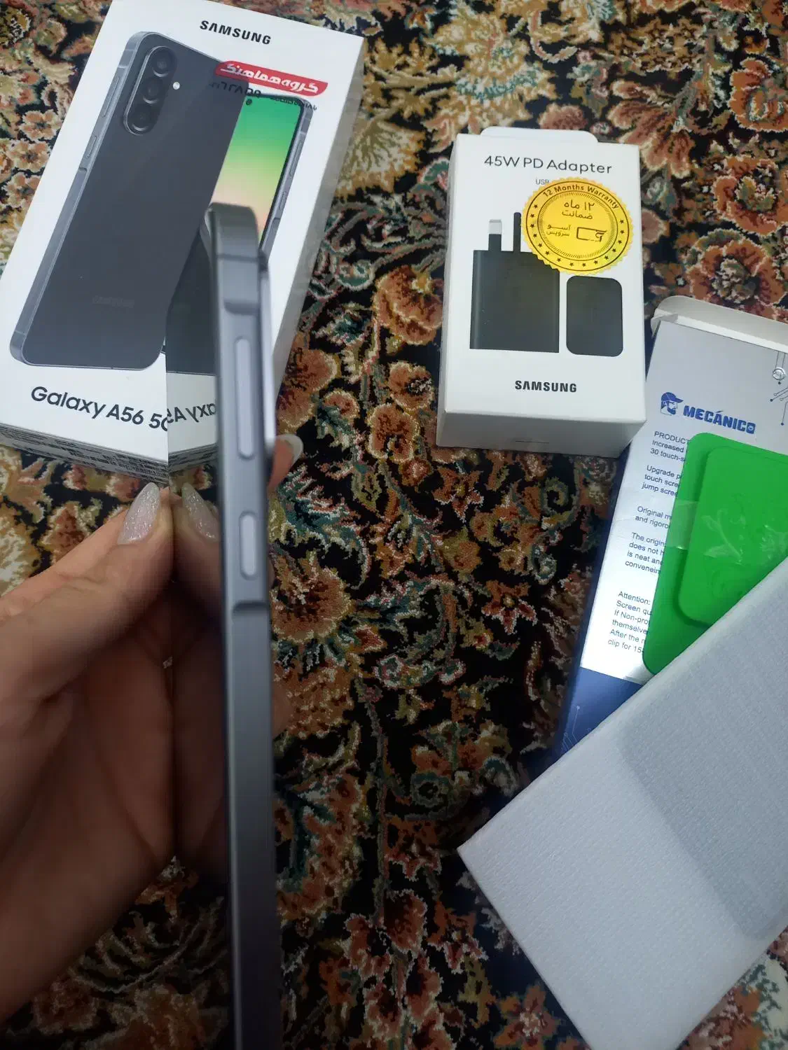 گوشی A56 نو|موبایل|قزوین, |دیوار