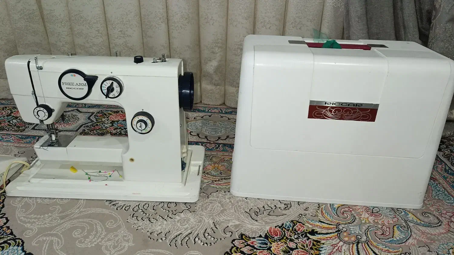 چرخ خیاطی ریکار در حد نو|چرخ خیاطی و ریسندگی|رامهرمز, |دیوار