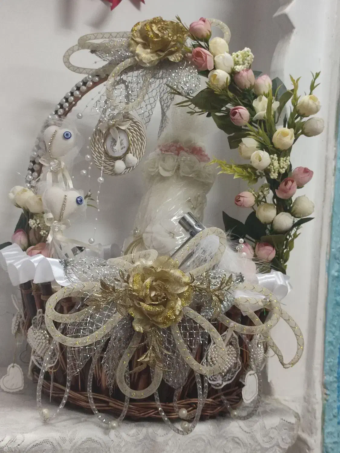 سبدگل باکله قندش فقط۵۰۰هزار|گل مصنوعی|تهران, جوادیه تهرانپارس|دیوار