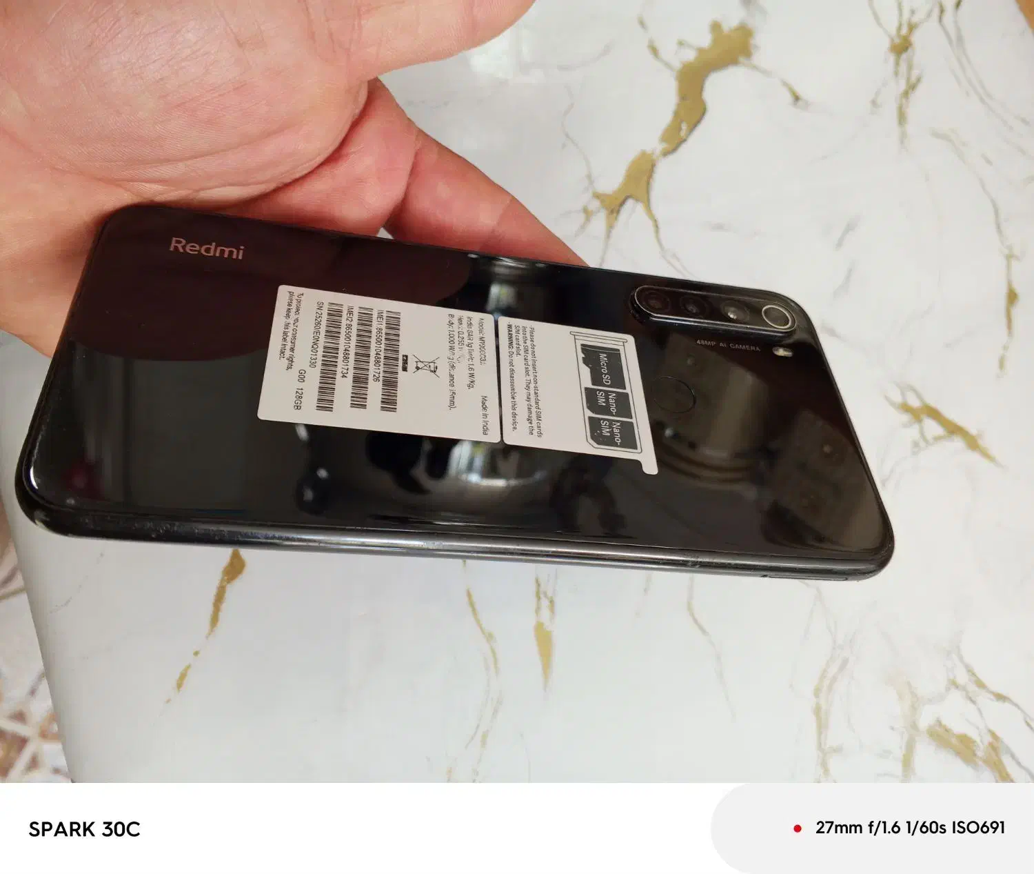 گوشی نوتی ۸ حافظه ۱۲۸دوربین ۴۸ mp|موبایل|بانه, |دیوار