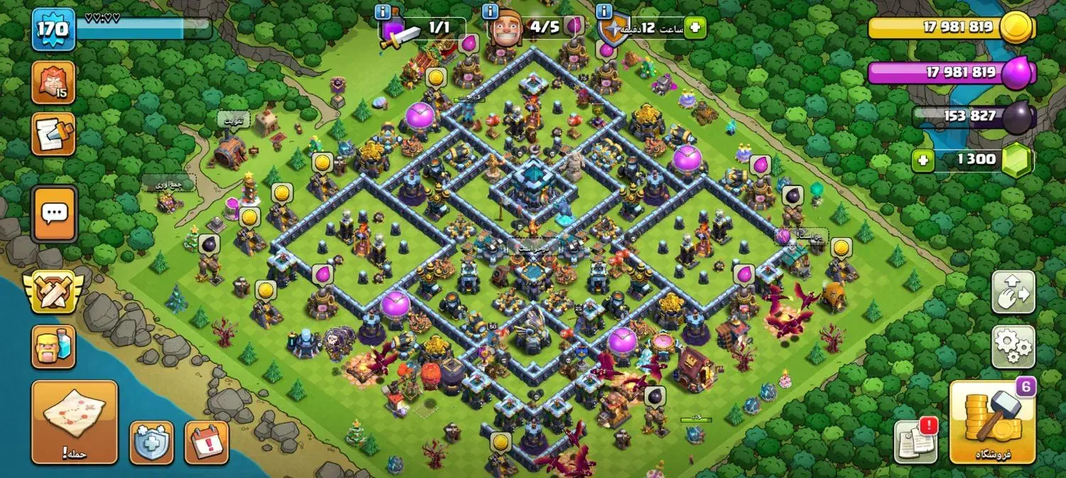 اکانت تان۱۳ فول مکس لول۱۷۰|کنسول، بازی ویدئویی و آنلاین|تهران, مهران|دیوار