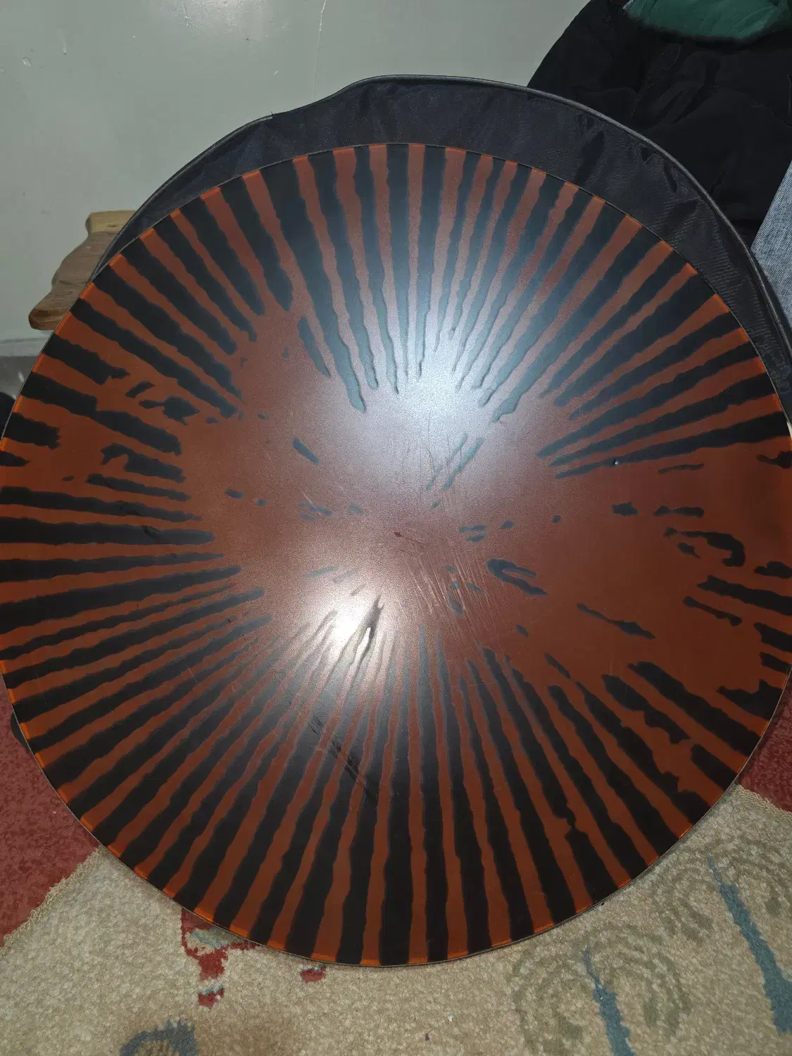 دف سرو خورشیدی|سازهای سنتی|قدس, شهر‌قدس|دیوار