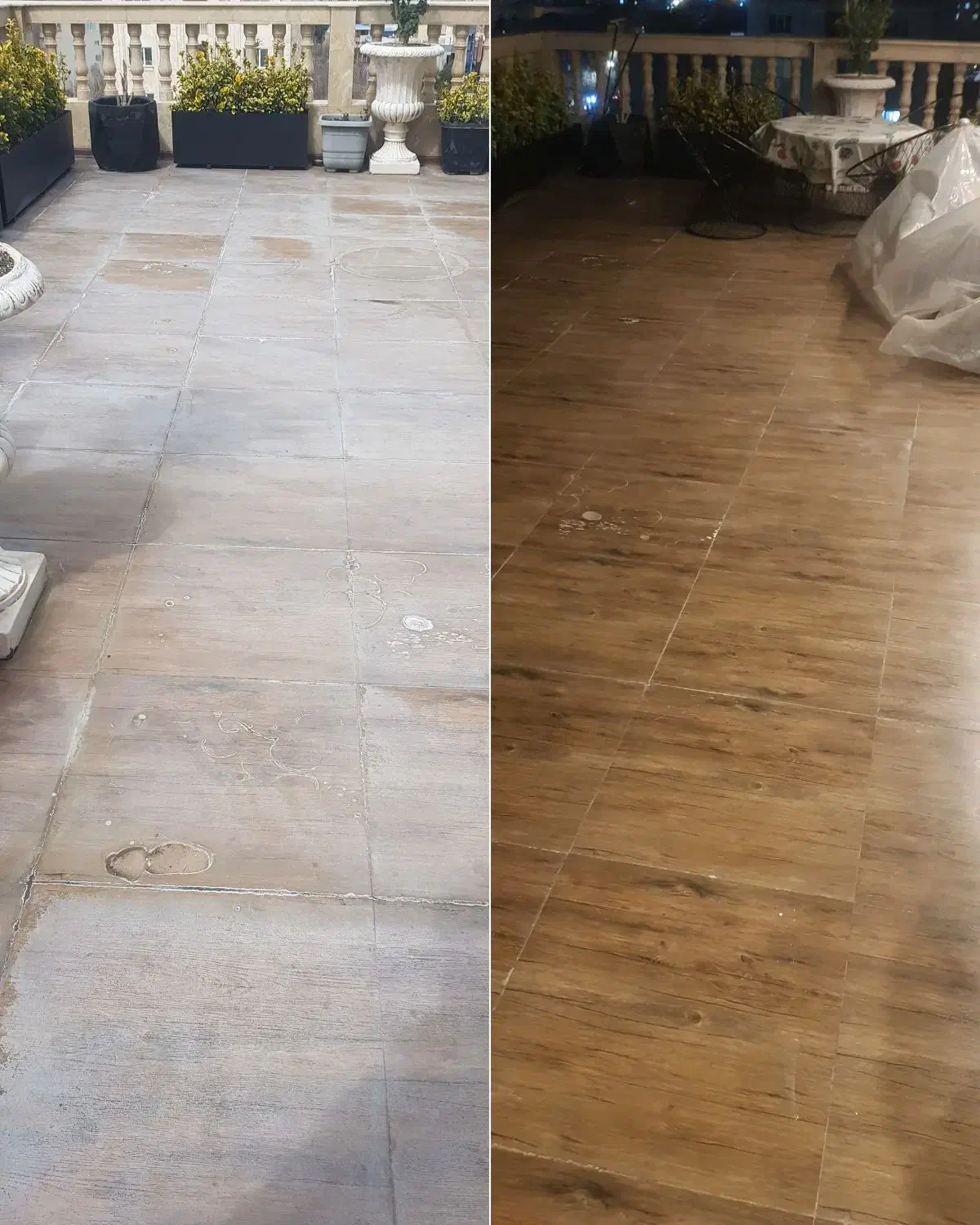 معجزه کفسابی سنگ سابی کف سابی موزائیک سرامیک و بتن|خدمات نظافت|بروجرد, |دیوار