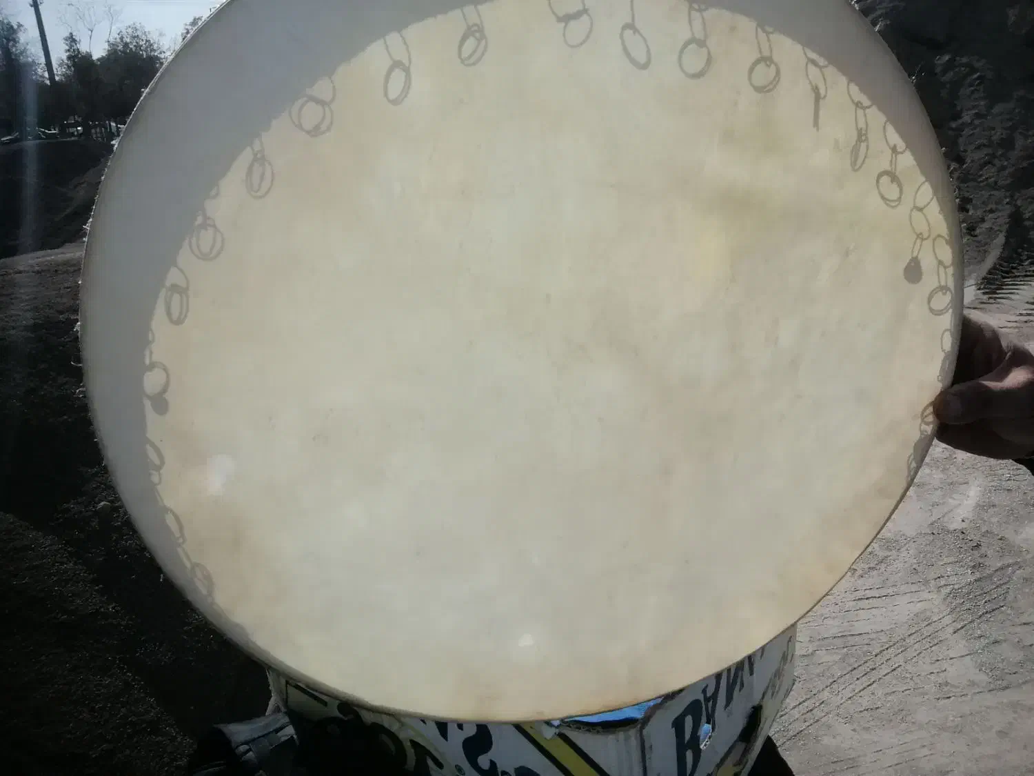 دف  پوست|سازهای سنتی|اراک, |دیوار