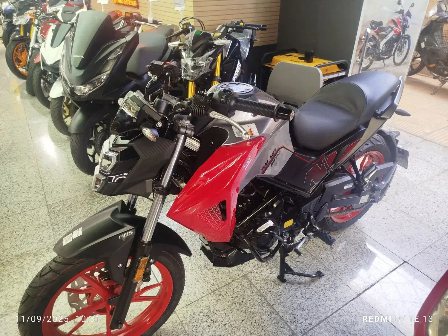 گالکسی na250مدل1404|موتورسیکلت|صدرا-فارس, فاز ۱|دیوار