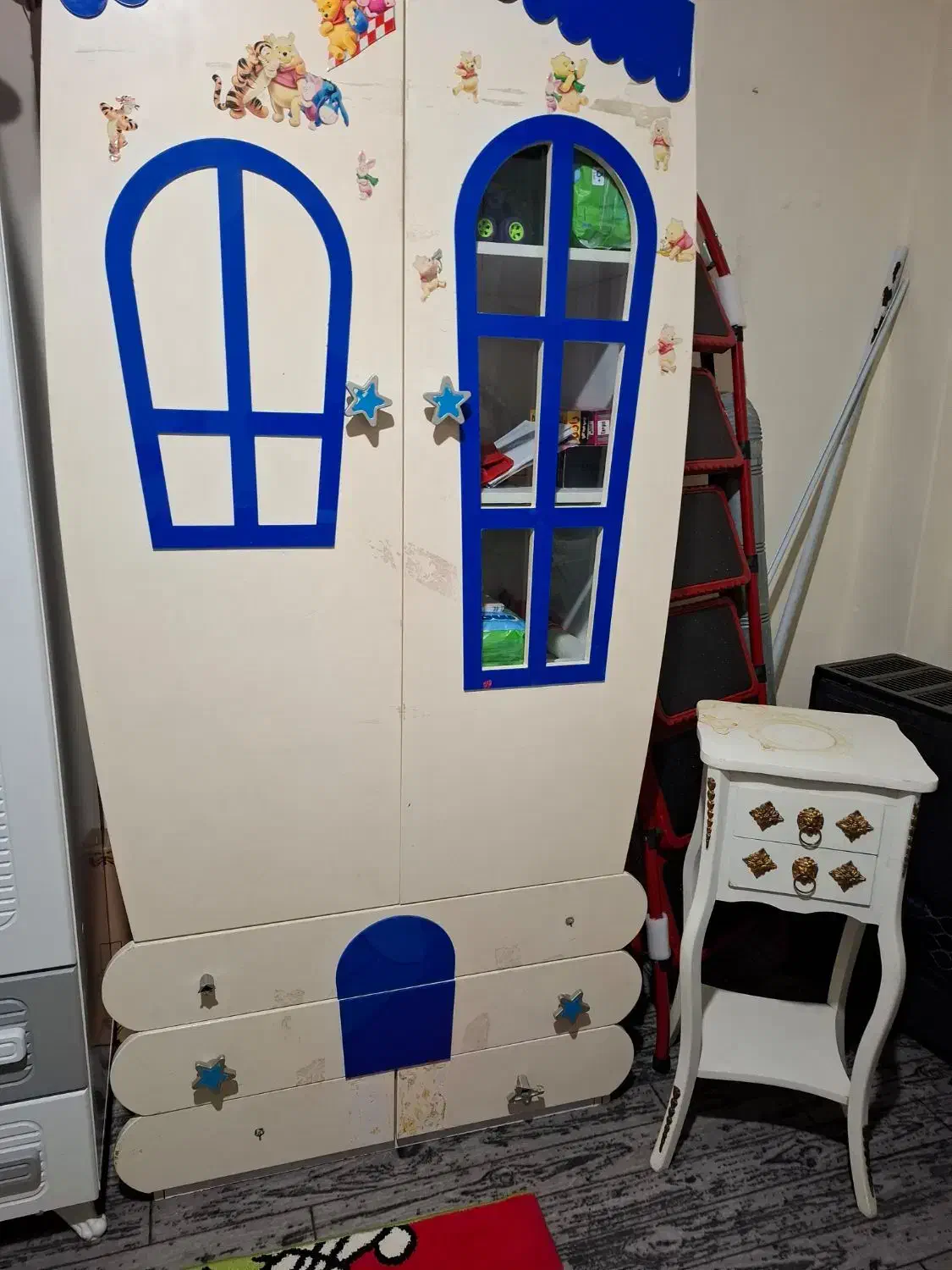 کمد بچگانه استفاده شده ۳۰۰ تومن|اسباب و اثاث بچه|بندر انزلی, سامانسر|دیوار