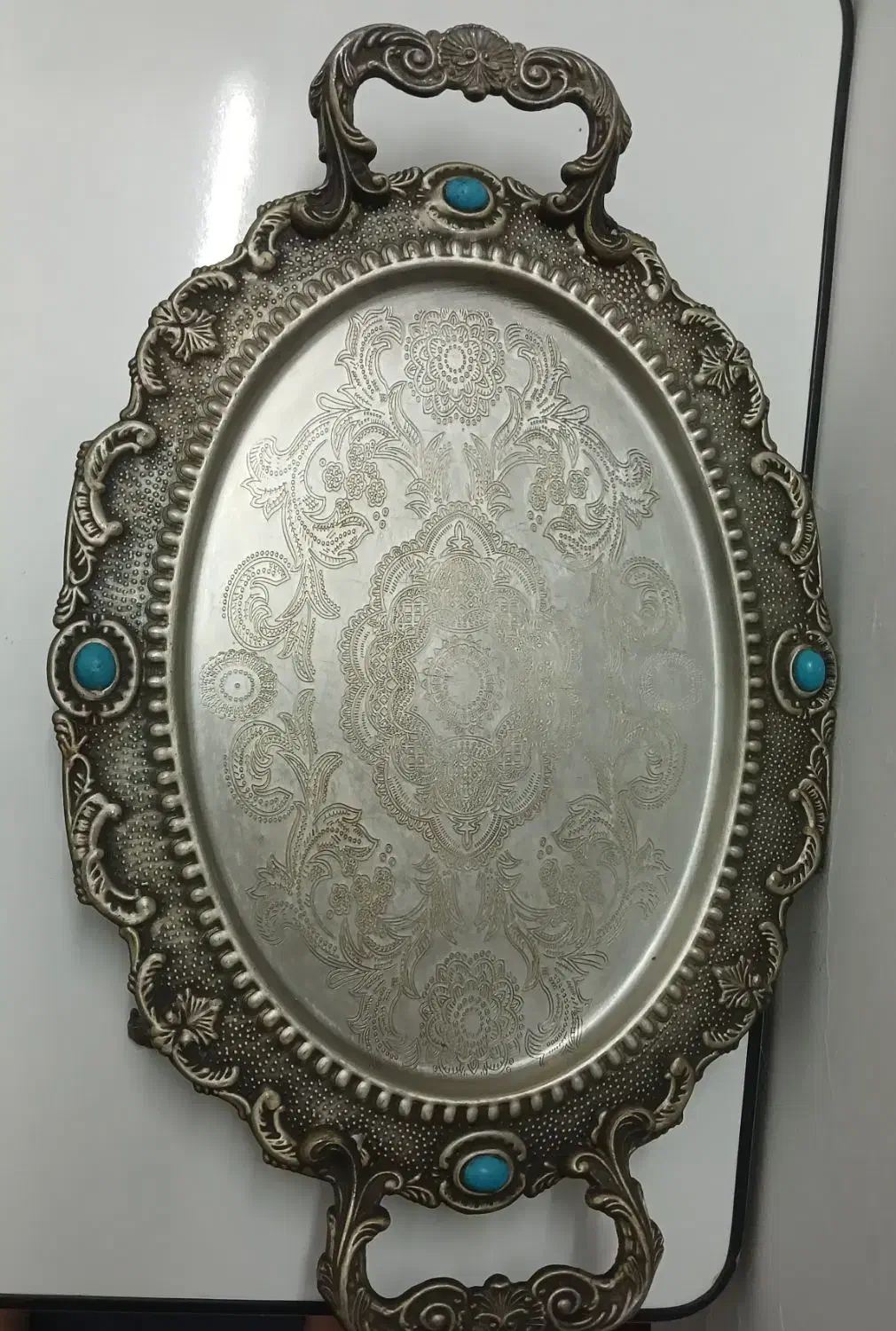 سینی پذیرایی|ظروف سرو و پذیرایی|مسجد سلیمان, |دیوار