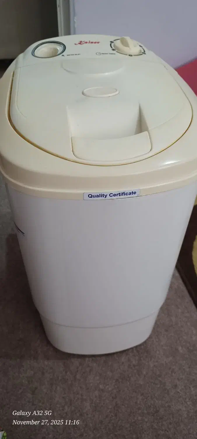 مینی‌واش سالم و کم‌کارکرد کایزر|ماشین لباسشویی و خشک‌کن لباس|گرگان, |دیوار