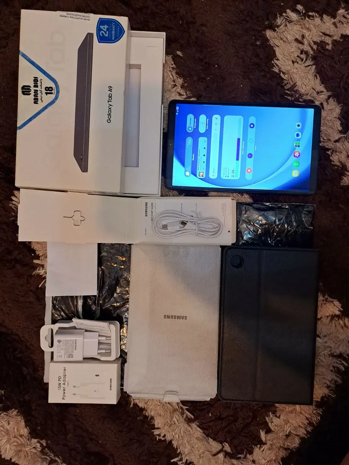 تبلت سامسونگ tab a9 سیم کارت خور|تبلت|تبریز, |دیوار