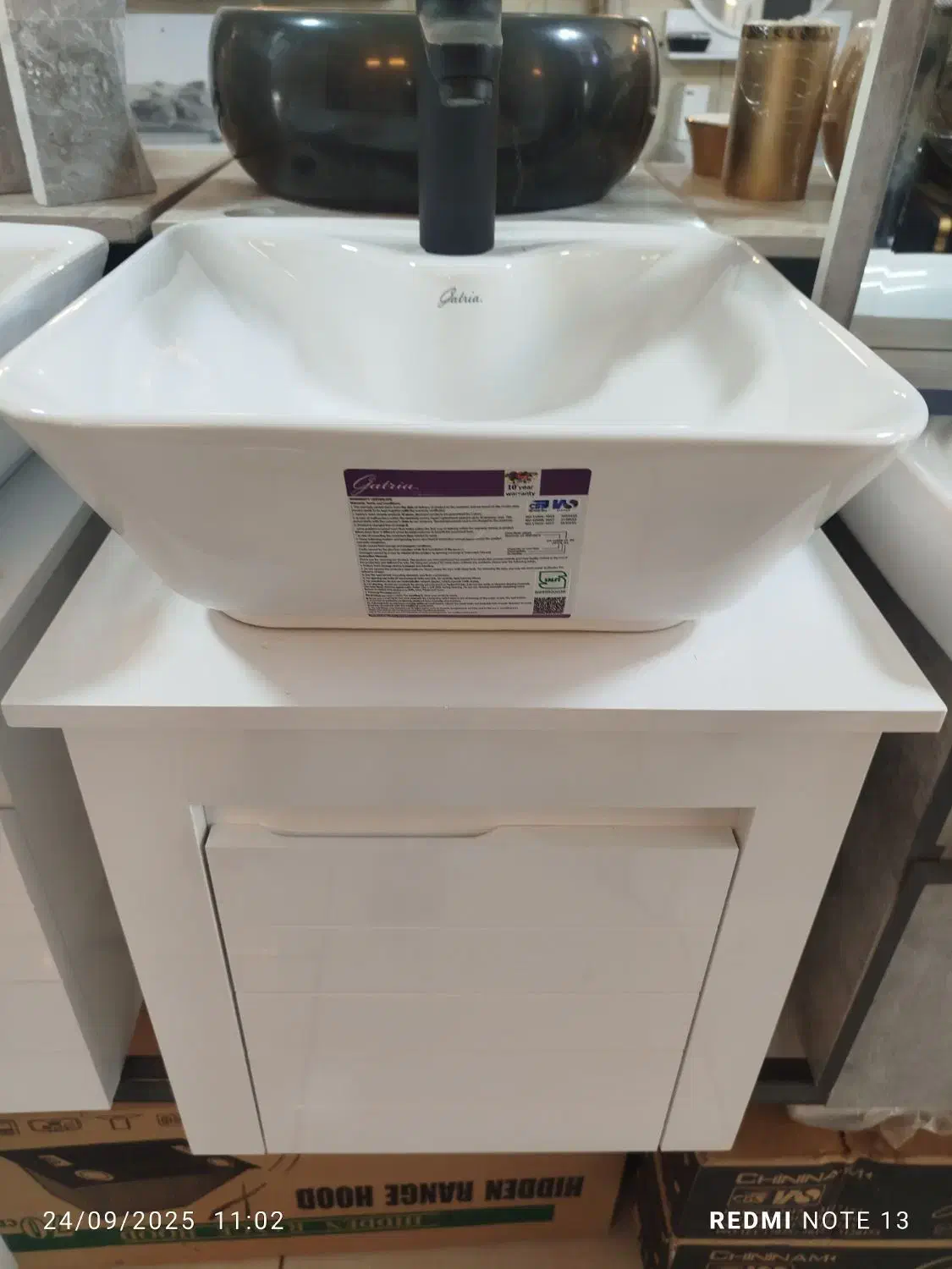 روشویی کابینتی دیواری مدل روکار کد ۰۰۱|لوازم سرویس بهداشتی|کرج, گلشهر|دیوار