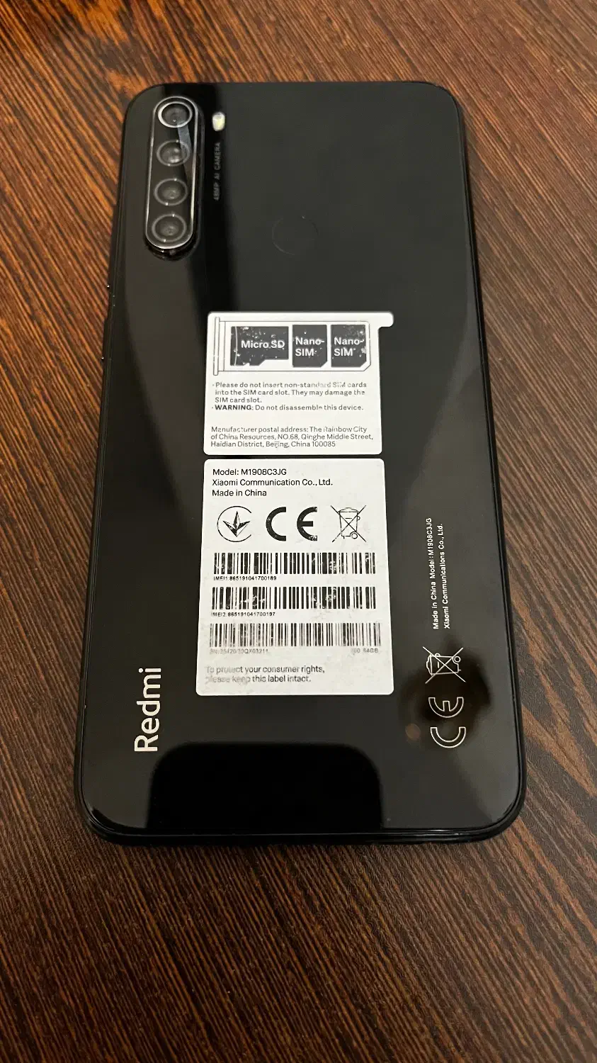 گوشی شیائومی نوت ۸|موبایل|شهرکرد, |دیوار