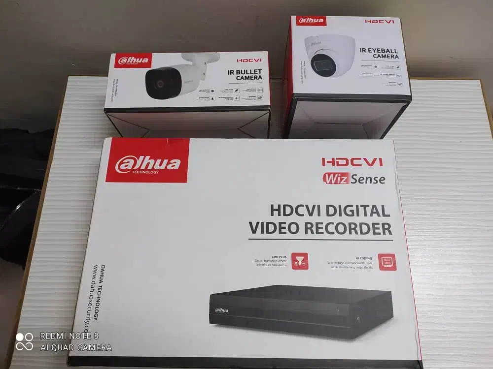 دوربین داهوا و دزدگیر سیمکارتی مغازه|دوربین مداربسته|تهران, درختی|دیوار