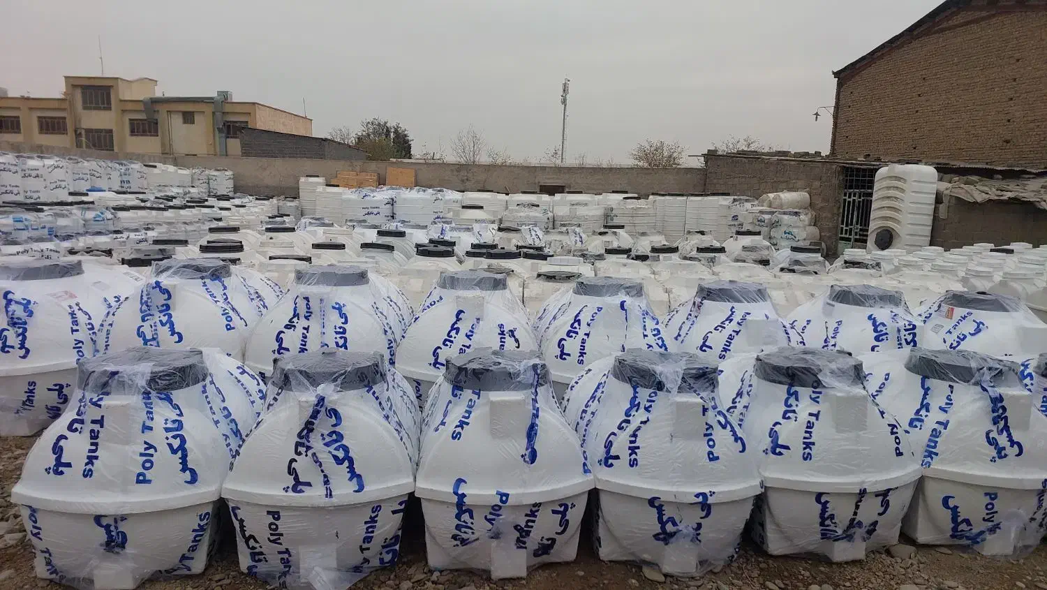 بشکه،تانکر،مخزن،منبع،ذخیره برای آب و گازوئیل|مصالح و تجهیزات ساختمان|پاکدشت, پاکدشت (مامازند)|دیوار