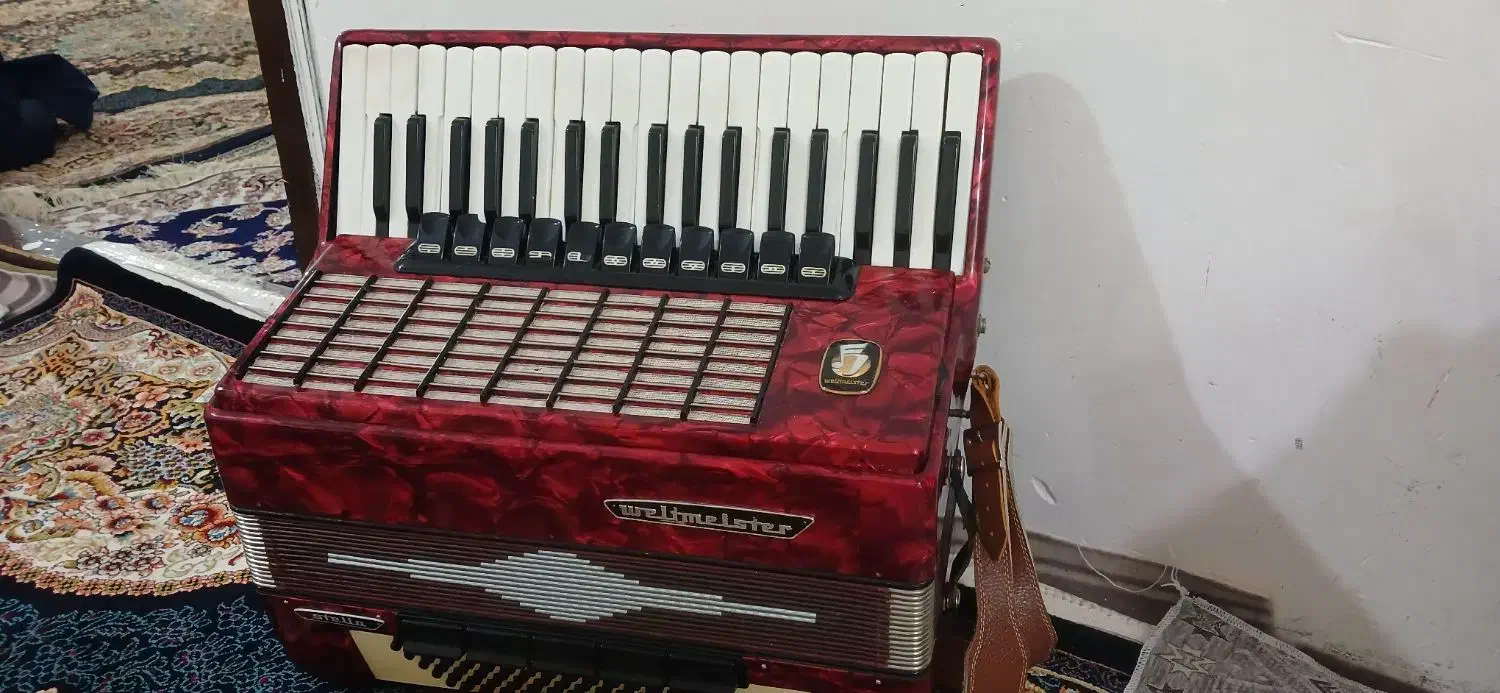 آکاردئون ولتمستر ۹۶بالس استیلا|پیانو، کیبورد، آکاردئون|اردبیل, |دیوار