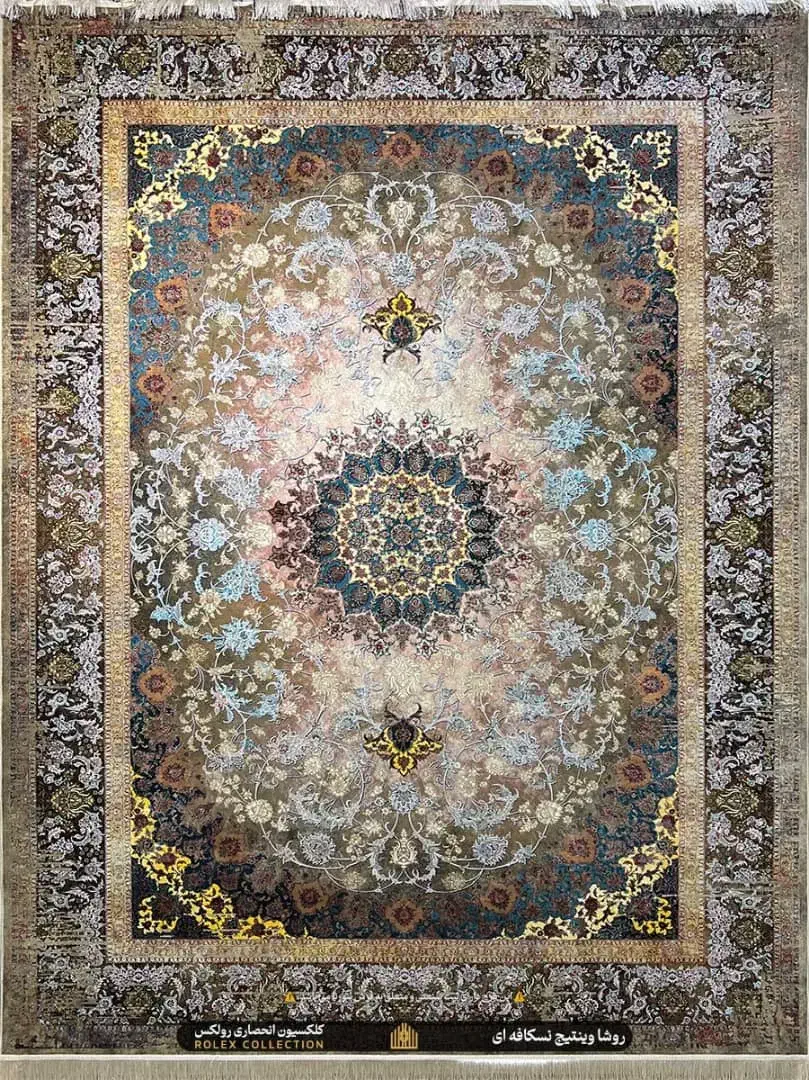 الیاف طبیعی نقش های دقیق فرشهاقسطی //»|فرش|جازموریان, |دیوار