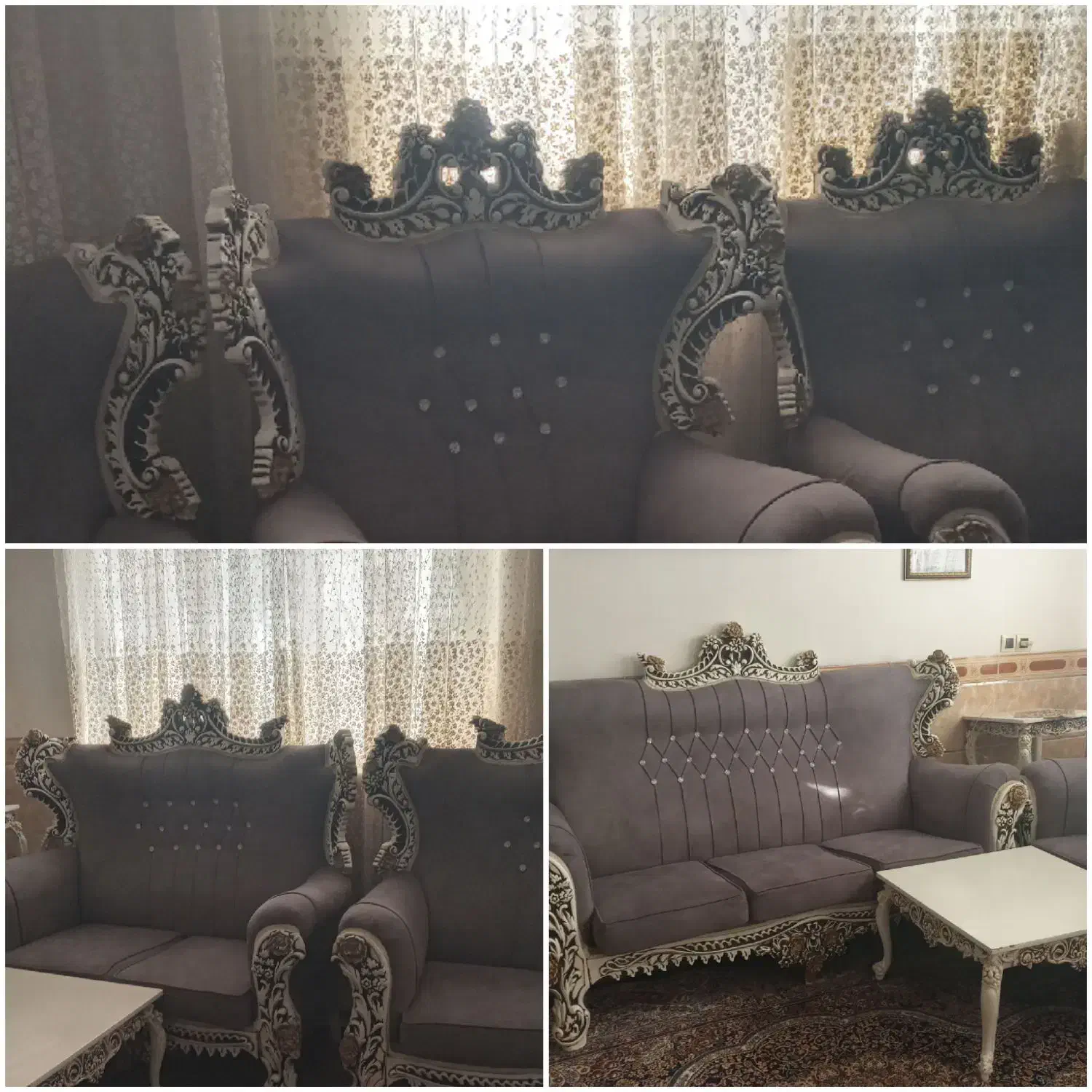 مبل|مبلمان خانگی و میز عسلی|اقبالیه, |دیوار